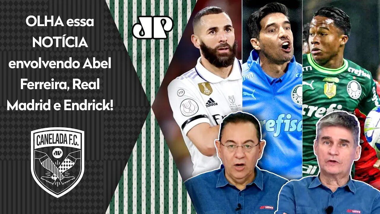 "O Real Madrid TÁ ACHANDO ISSO do Abel Ferreira? EU DISCORDO! O Palmeiras NÃO..." OLHA esse DEBATE!