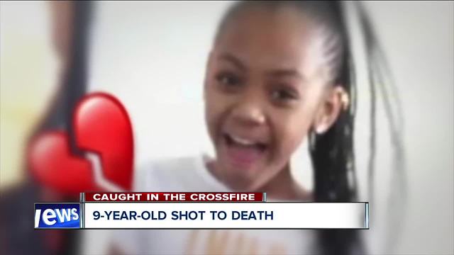 9-year-old girl was killed in crossfire between two groups, police say