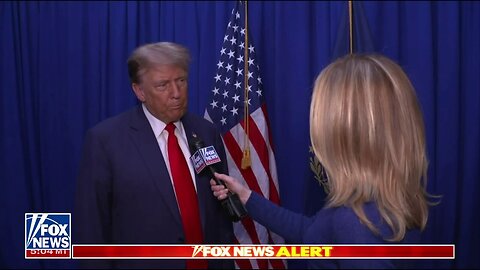 Trump Gives On-Camera Reaction To DeSantis Suspending Campaign