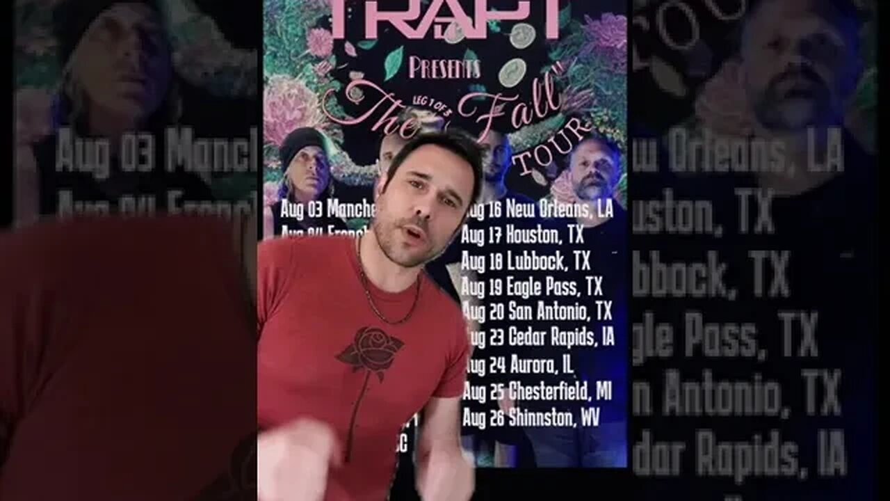 Trapt "The Fall" New album New Tour