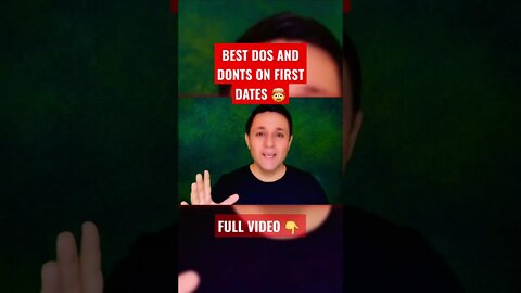 BEST DOS AND DONTS ON FIRST DATES 🤯 #shorts