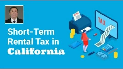 Statewide Tax on Short-Term Rentals in California