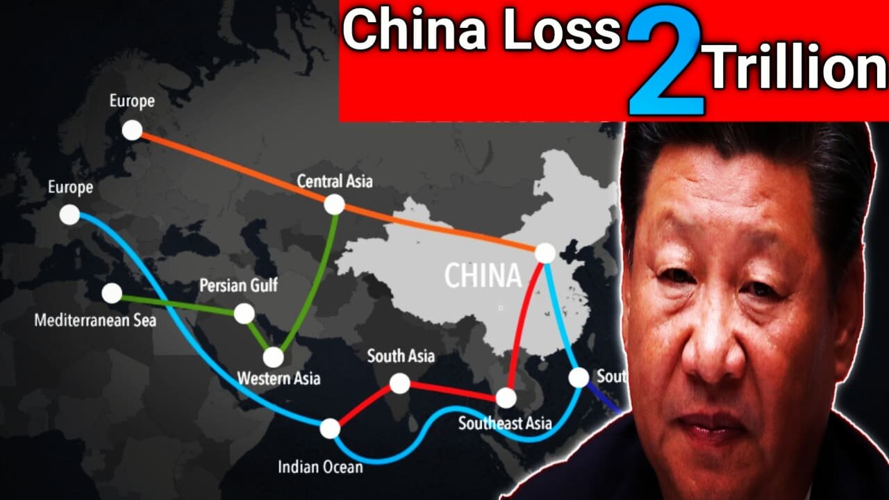 China Loss $2 Trillions Infrastructure Mega project, The END Now'