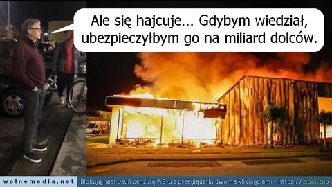W Niderlandach spalono sklep ufundowany przez Billa Gatesa