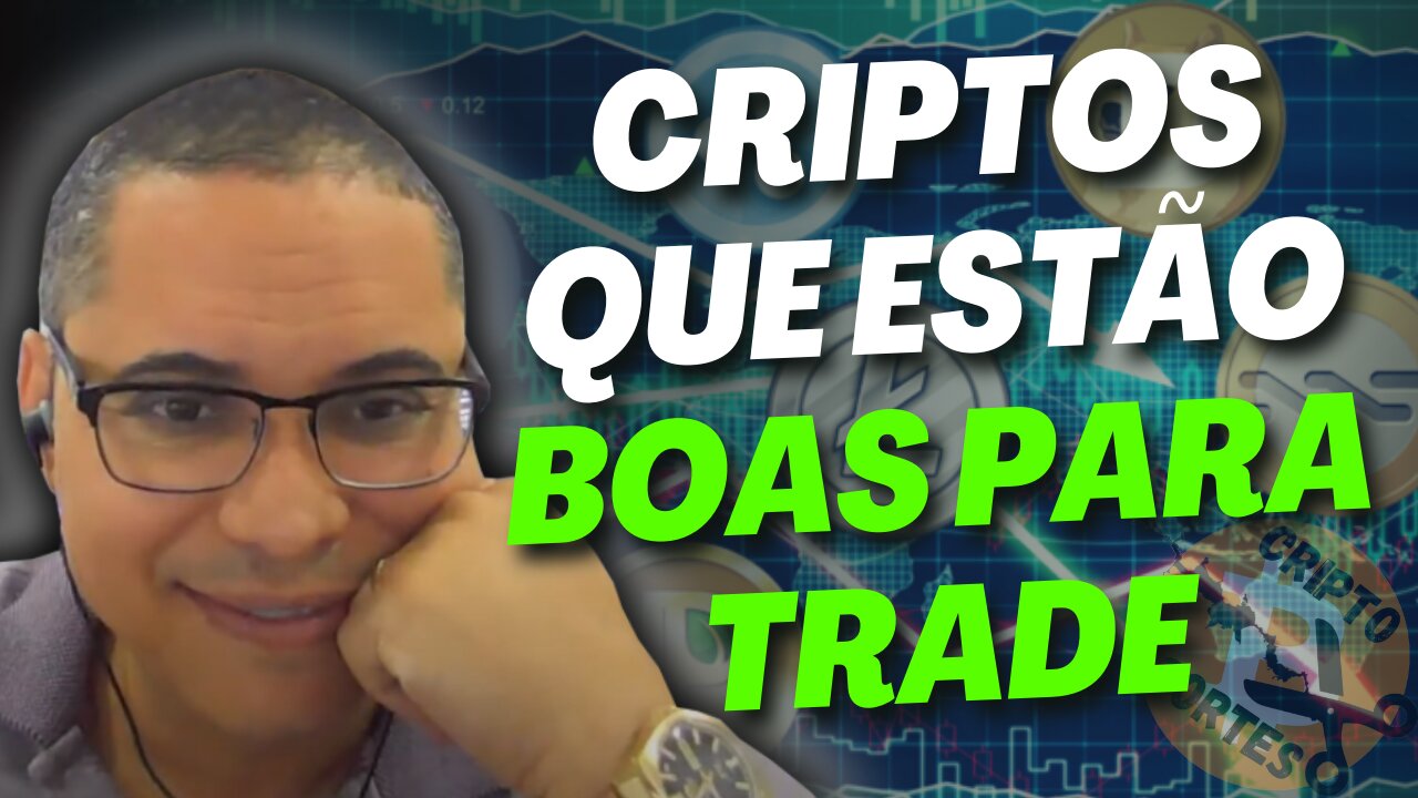 ANÁLISE GRÁFICA #8 DE CRIPTOMOEDAS - CRIPTOS QUE ESTÃO BOAS PARA FAZER TRADE NA BAIXA