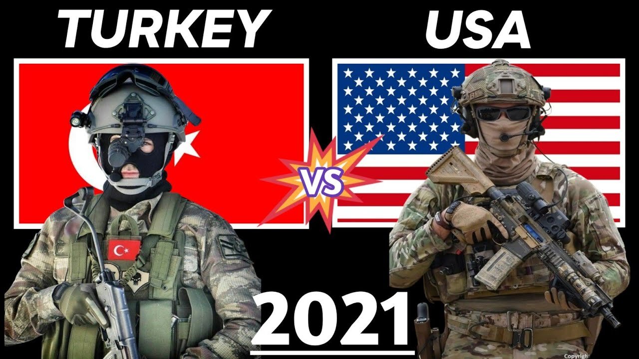 Turkey Vs USA Military Power Comparison 2021