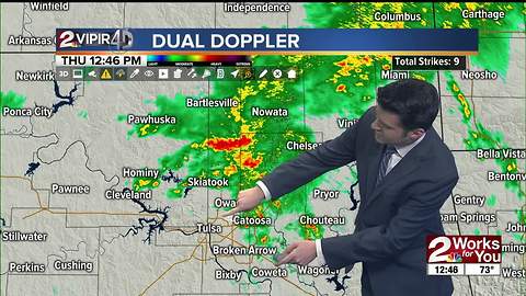 Thursday Midday Forecast