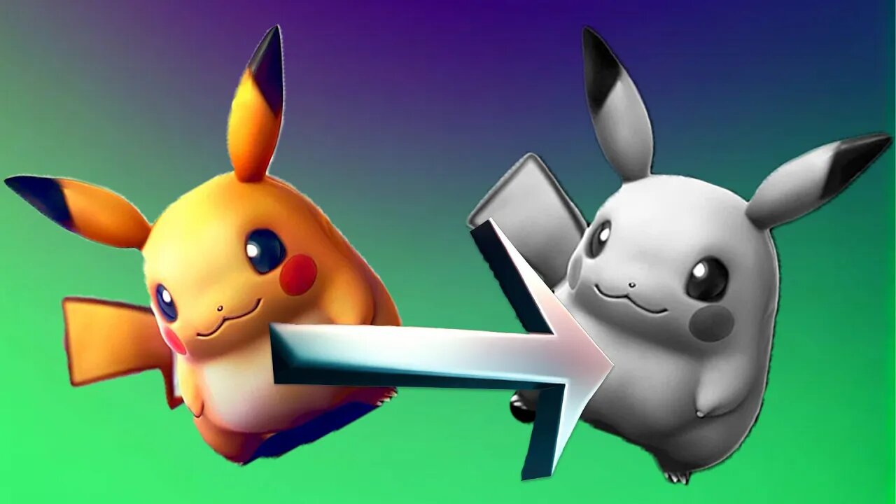 Editing an AI Pikachu with Photoshop! 😱