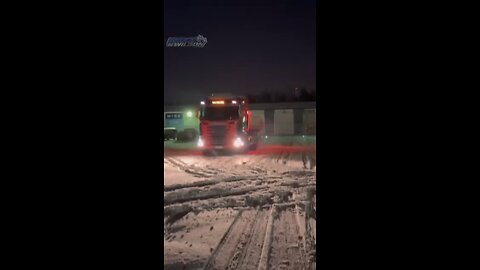 Doing Donuts in the Scania