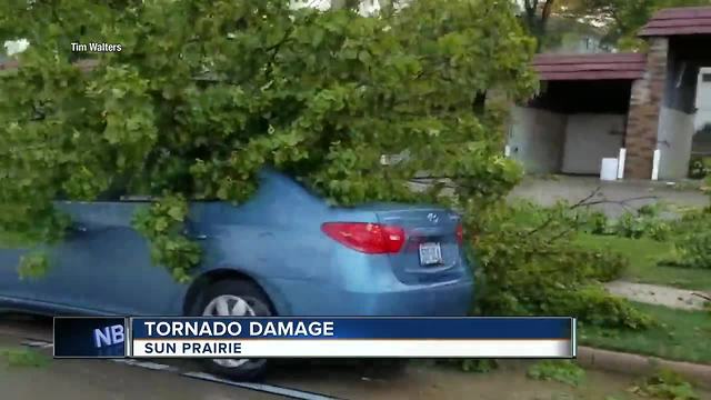 Tornado touches down on east of Madison, Sun Prairie