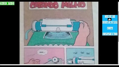 Mônica Catando Milho