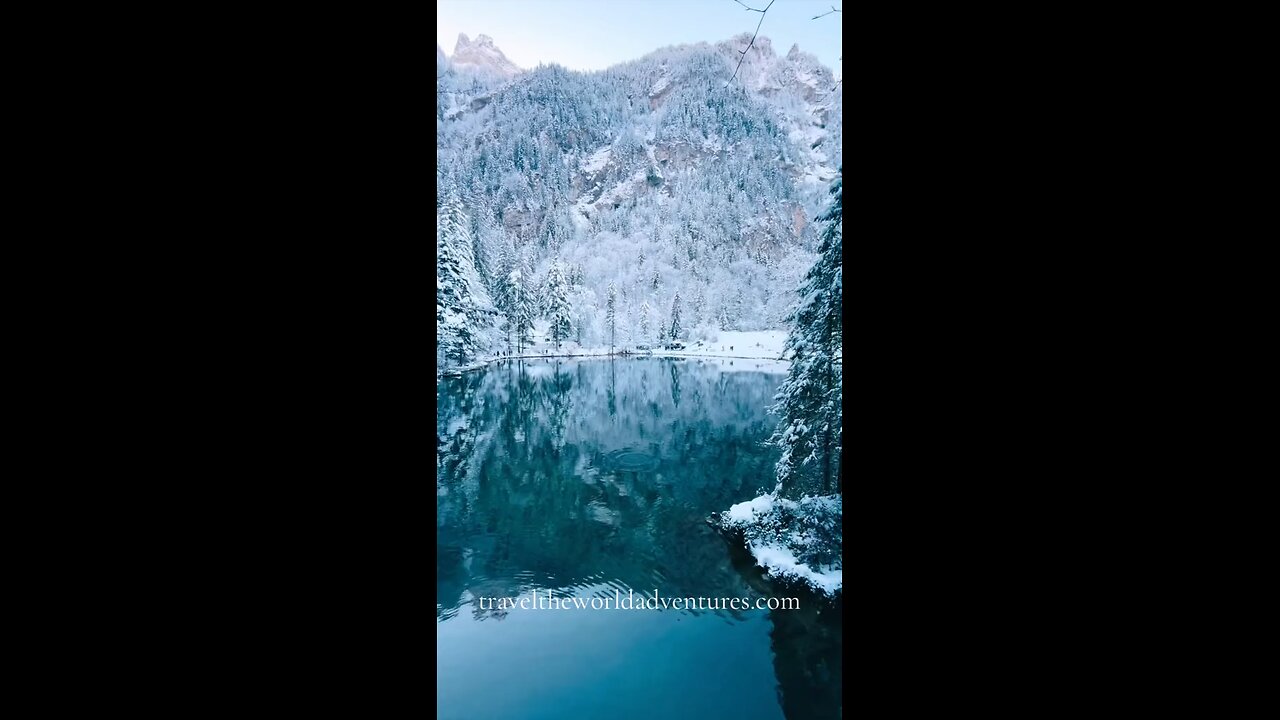 Winter in Switzerland #travel #viral #shorts