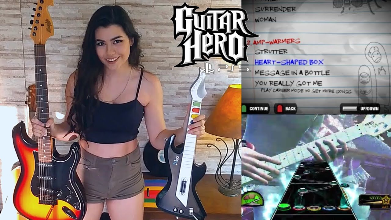 Guitar Hero on REAL GUITAR