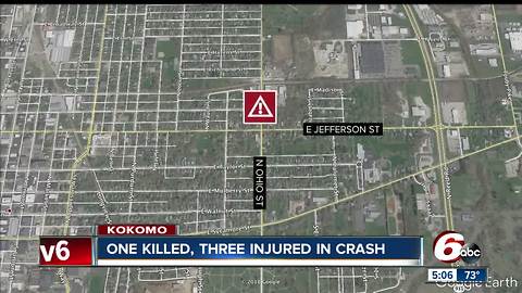Man killed in crash in Kokomo