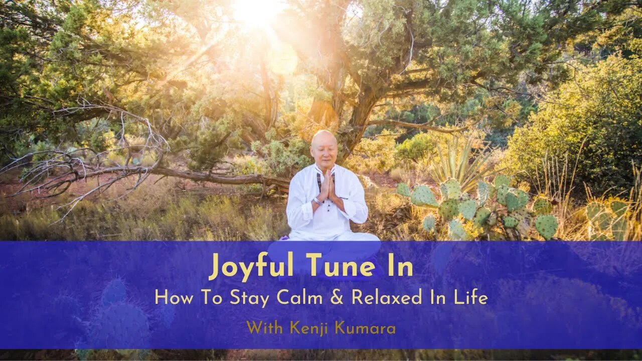 Joyful Tune In: How To Stay Calm & Relaxed In Life