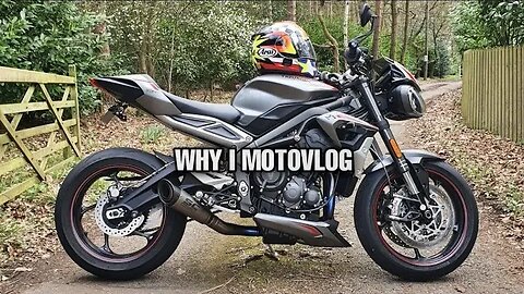 2020 Triumph Street Triple 765RS Motovlog: My Adventure and Why I Started It