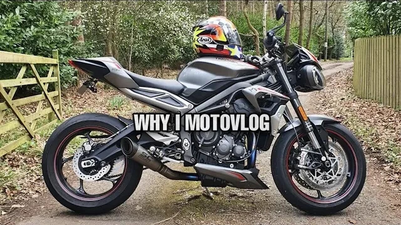 2020 Triumph Street Triple 765RS Motovlog: My Adventure and Why I Started It