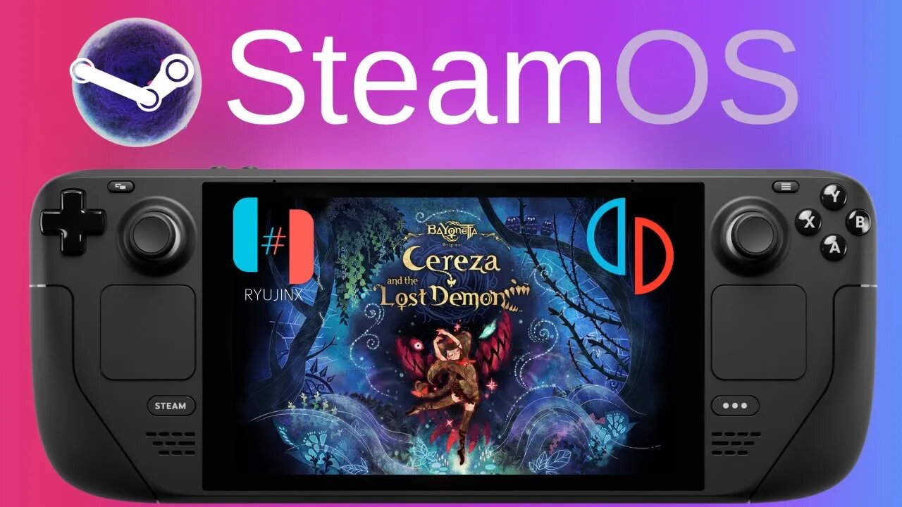 Yuzu Vs Ryujinx | Bayonetta Origins: Cereza and the Lost Demon | Steam Deck