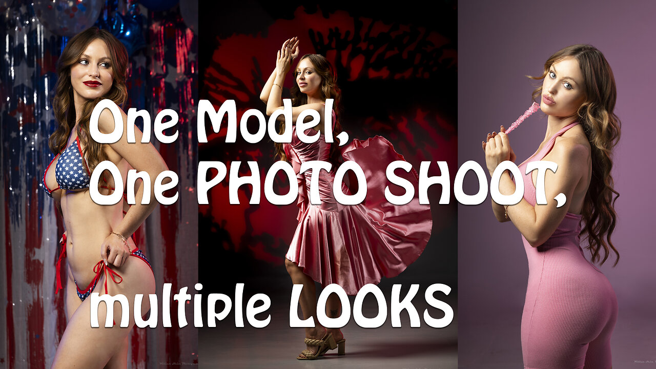 How to Create Multiple Sets and Looks in One PHOTO SHOOT