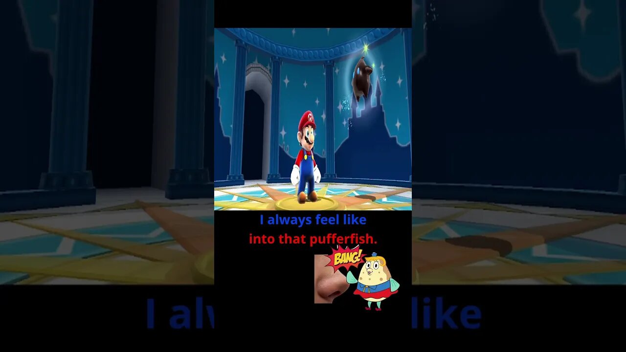 Having Porpoise in Mario Galaxy!