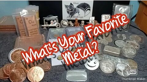 What Is Your Favorite Metal? My Answer to @StackingtheSouth