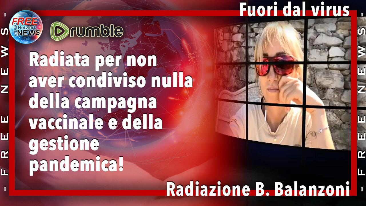 FUORI DAL VIRUS: DOTT.SSA BALANZONI radiata, GIUSTIZIA O SOPRUSO?