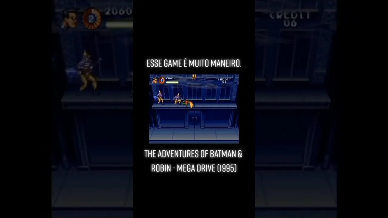 The Adventures of Batman & Robin - Mega Drive (1995) #nostalgia #retrogamer #anos90 #segagenesis