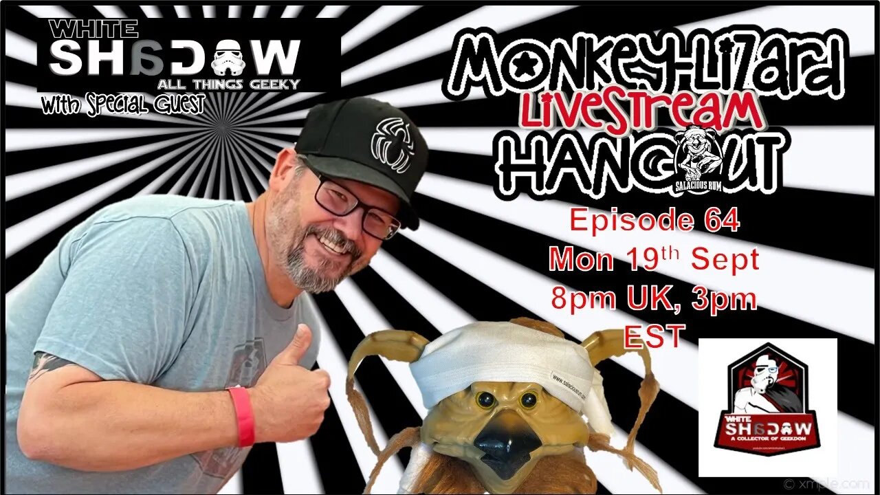 MoNKeY-LiZaRD Hangout Ep 67 with Special Guest - White Shadow