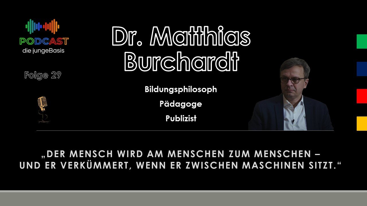 #29 Bildungskatastrophe und homogenisierte Universalkultur - Dr. Matthias Burchardt im Gespräch