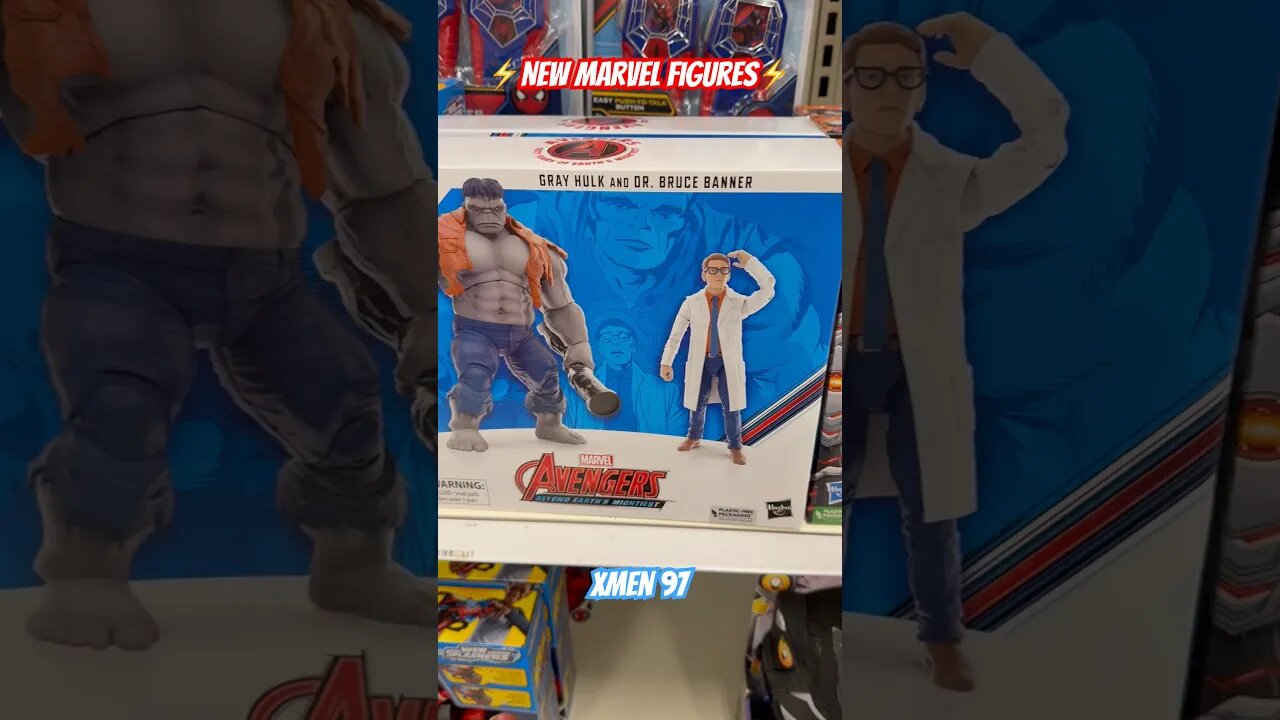⚡️New Marvel Figures⚡️ Xmen 97 #channel #toys #toyhunt #xmen #thehulk #hulk #spiderwoman