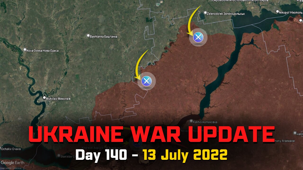 Russian Invasion of Ukraine [13 July 2022] - New ukrainian offensive in Kherson Front?