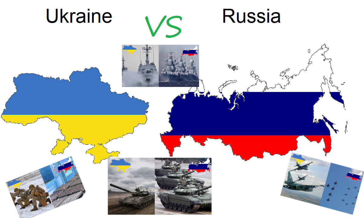 Ukraine military vs Russian military comparison