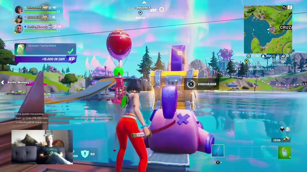Sunday bloody Sunday com Fortnite !