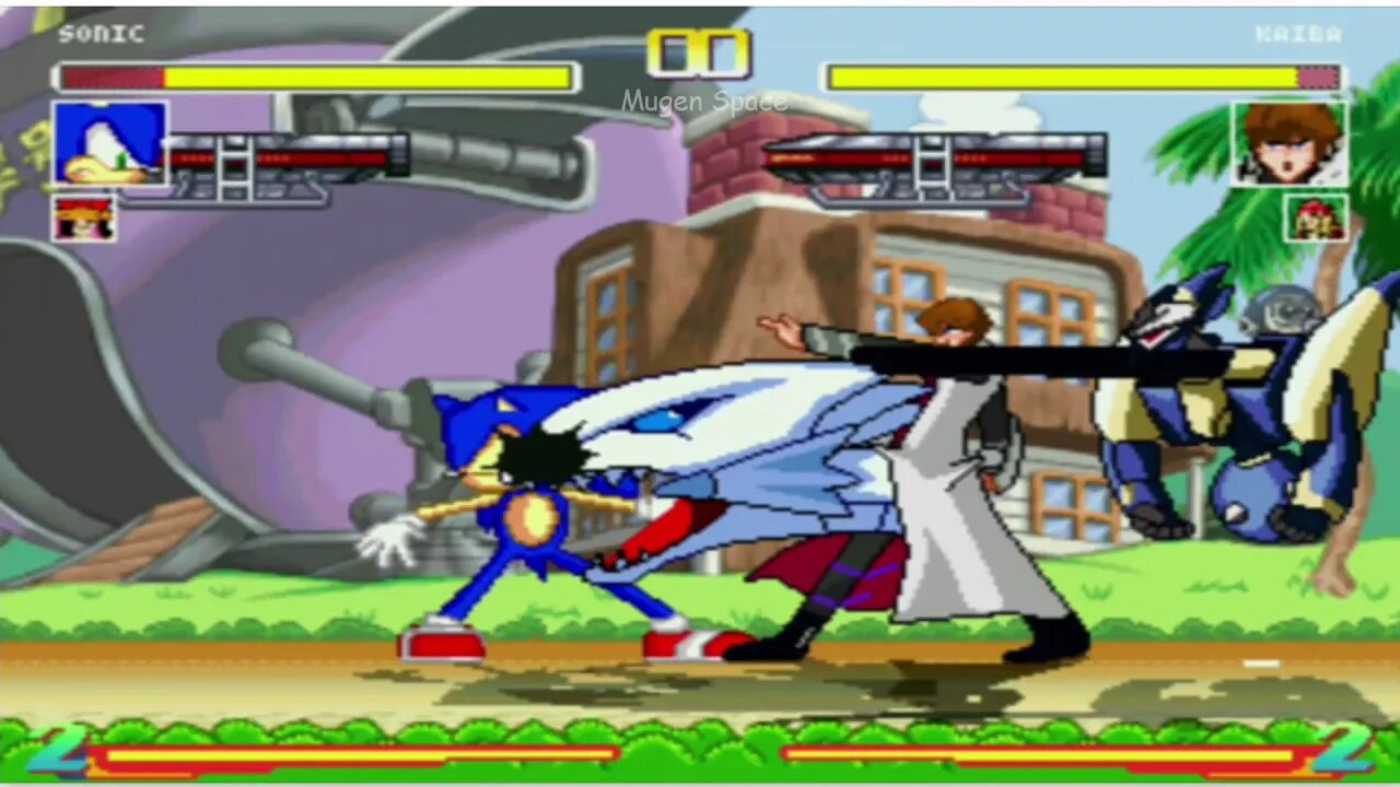 Sonic VS Kaibu & Anna I Cartoon VS Anime Mugen