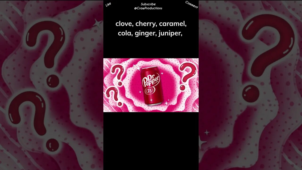 The 23 flavors that make up the unique taste of Dr Pepper are #drpepper #shorts