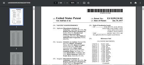 VACCINE NANOTECHNOLOGY,THE NEFARIOUS TECHNOLOGY & PATENTS RELATED TO THE GREAT RESET AGENDA