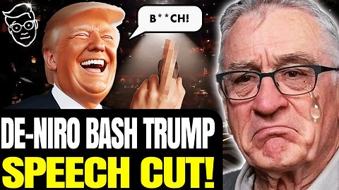 Robert De Niro Has PSYCHOTIC-MELTDOWN LIVE On-TV, Launches Into Hysterical, Crying Anti-Trump Rant🥴