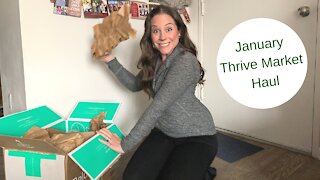 January 2021 Thrive Market Haul Unboxing