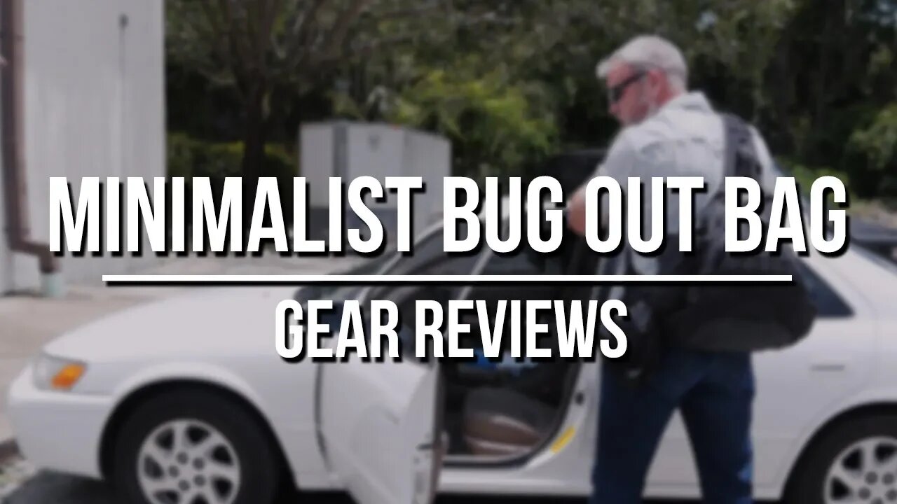 Minimalist Bug Out Bag