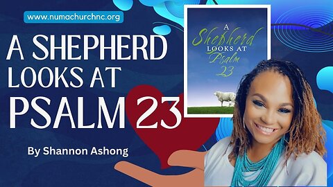 A Shepherd Looks At Psalms 23 | Chapter 2 | Shannon Ashong | NUMA Church NC