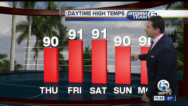 South Florida Thursday afternoon forecast (6/29/17)