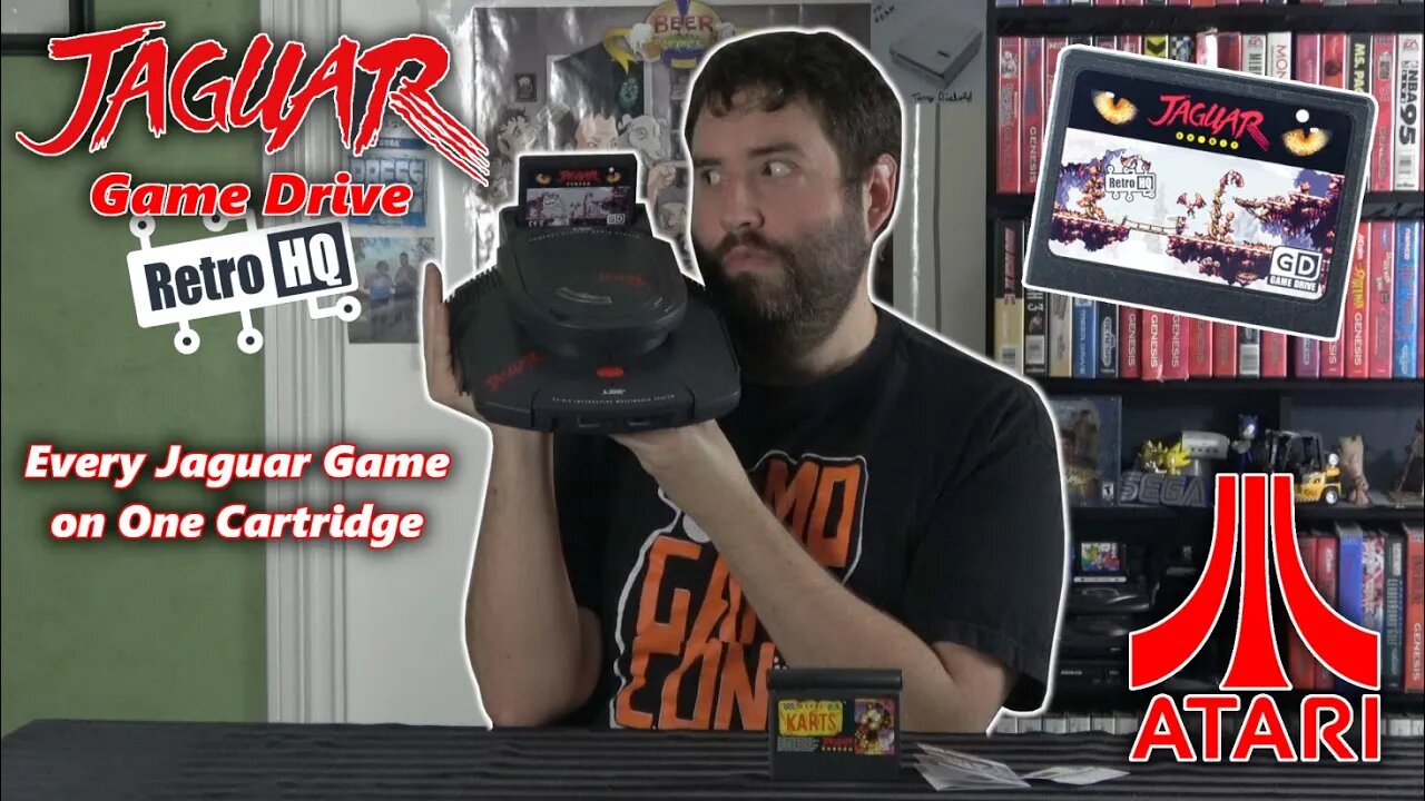 Atari Jaguar Game Drive Review - (Flash Cart) - Adam Koralik