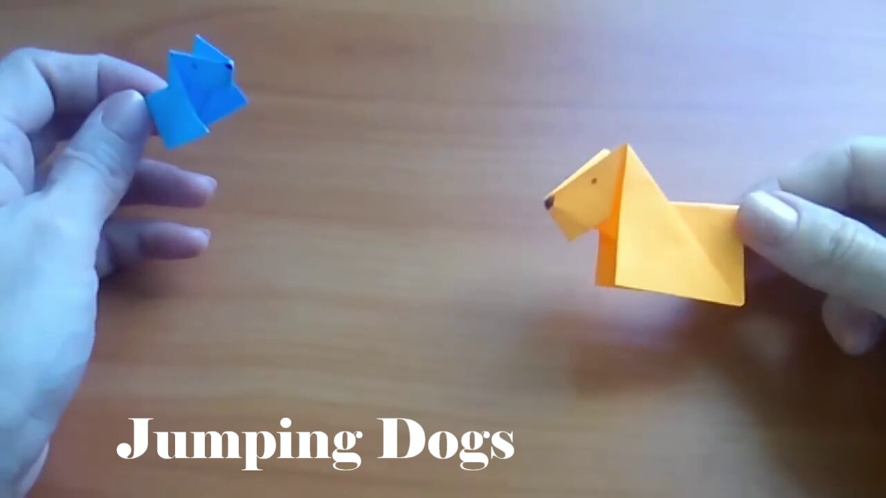 DIY How to Make An Easy Paper DOG. Origami Tutorial for Kids and Beginners