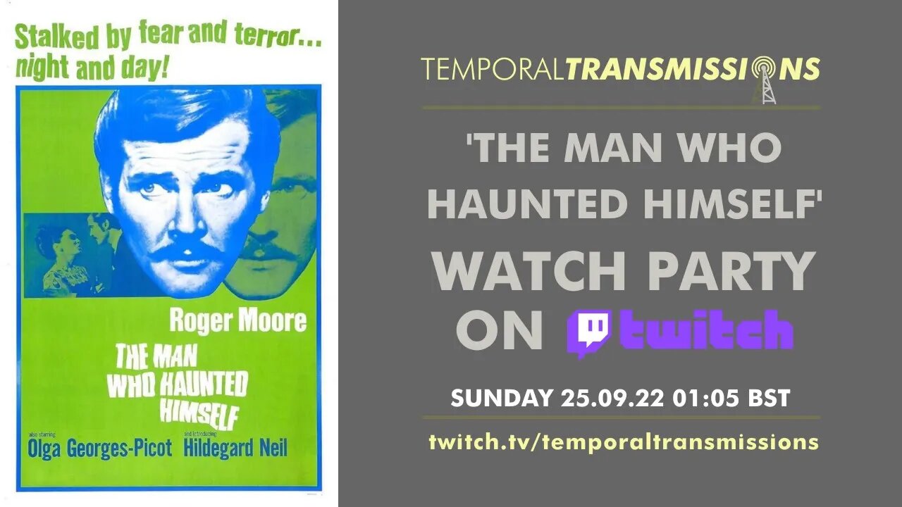 Saturday Night Movie Watch Party:: The Man Who Haunted Himself