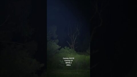 200m FLASHLIGHT BATTLE: Convoy 3X21D vs L8