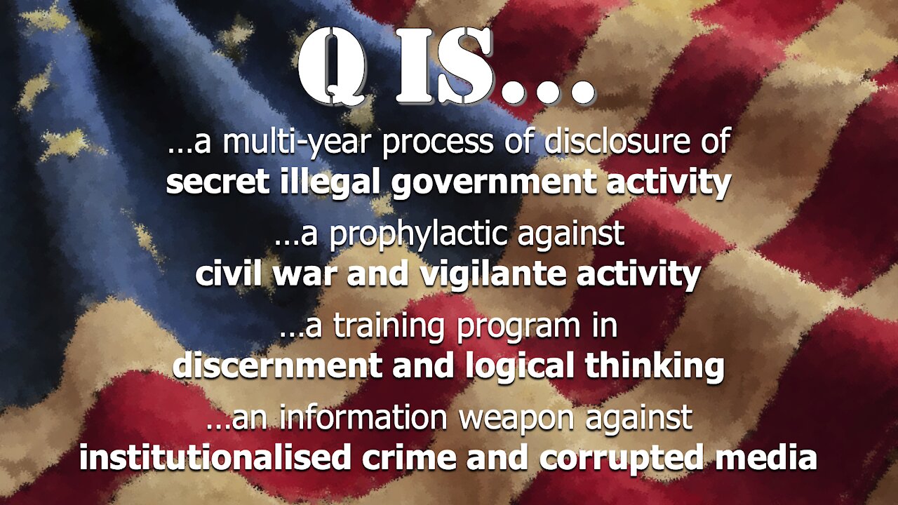 Q Plan to save the world by Joe M.