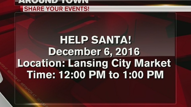 Around Town 12/5/16: Help Santa