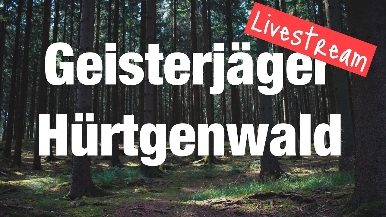 Geisterjäger Deutschlands Spukwald #hürtgenwald