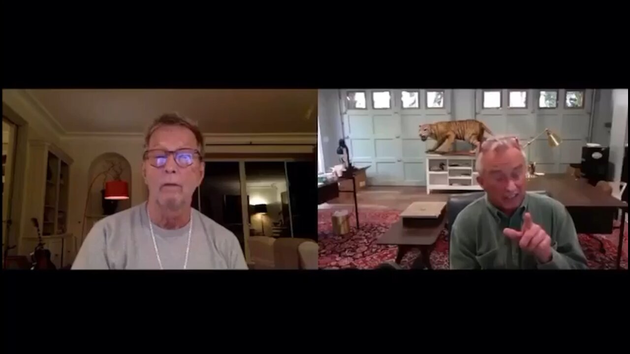 Eric Clapton speaks out against the jab