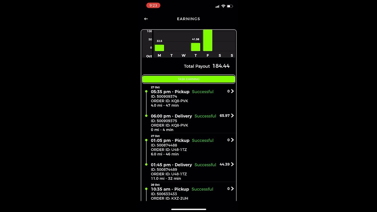 dlivrd gig app - high payouts